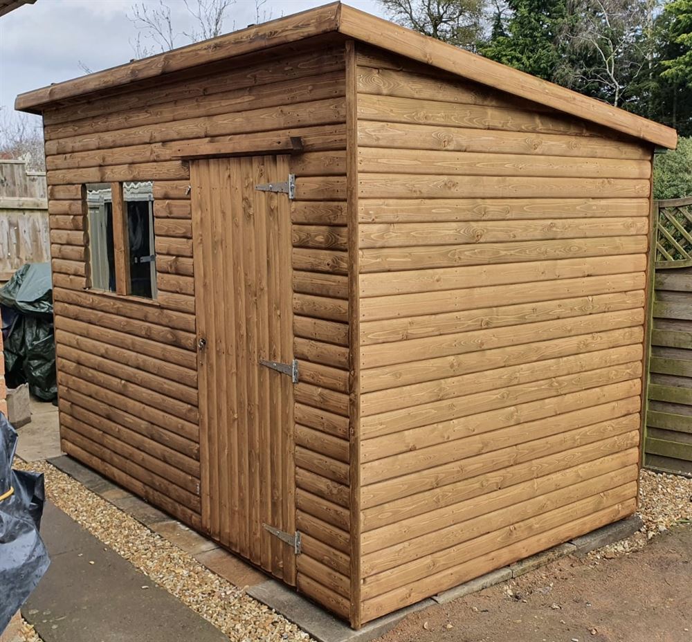 10x6 PENT SHED - Andrew Dams